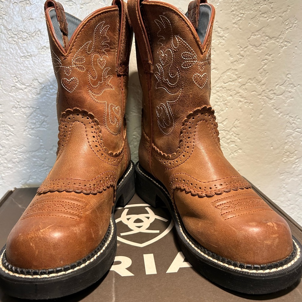 Ariat Women's Fatbaby Saddle Boots